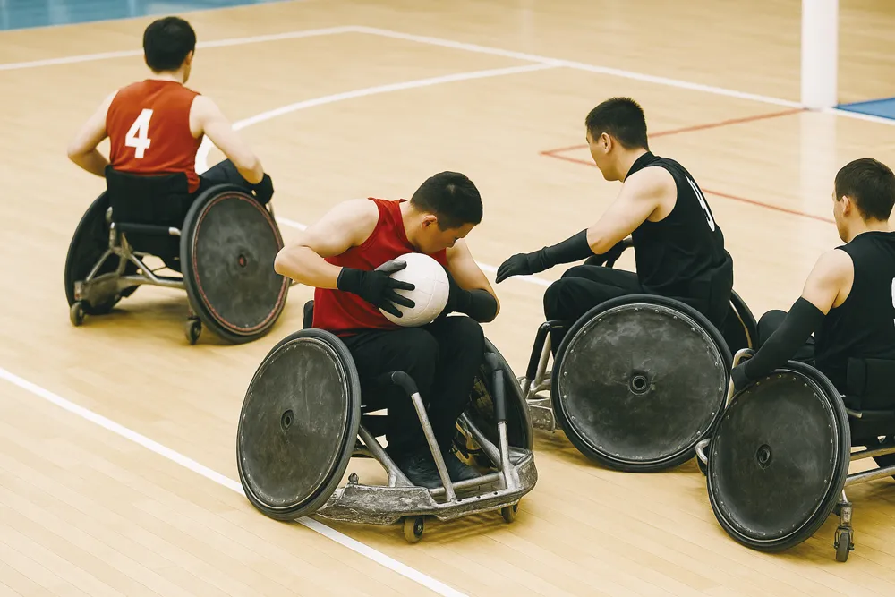 パラスポーツの様子